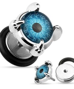 Ohrstecker Auge / Eyeball - Fake Plug | 316L Chirurgenstahl