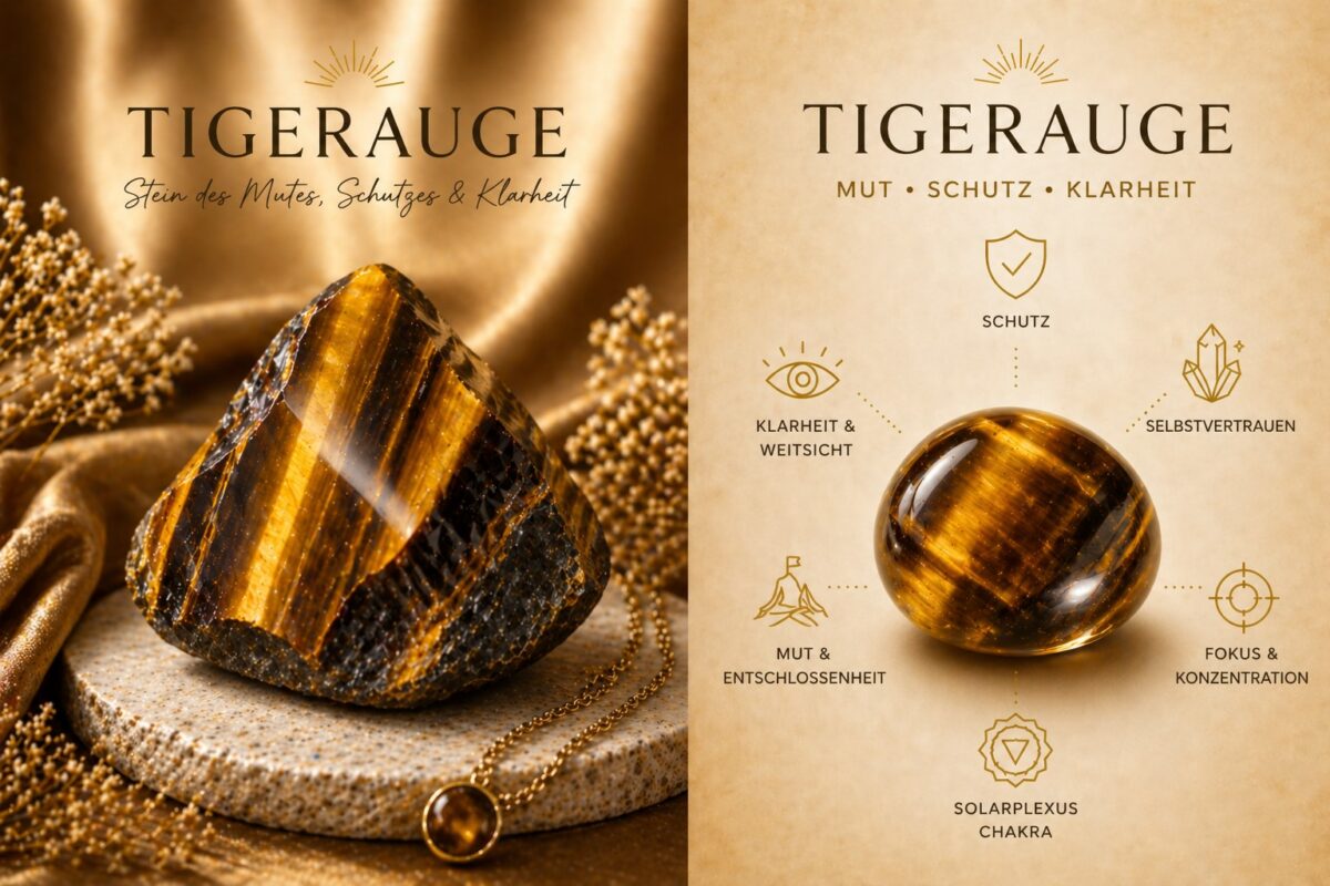 Tigerauge – Der Stein für Mut, Schutz & innere Stärke
