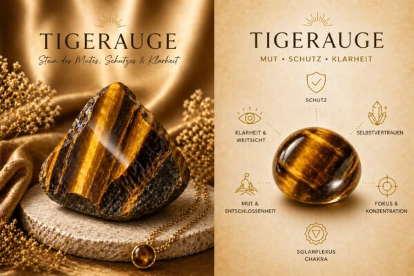 Tigerauge – Der Stein für Mut, Schutz & innere Stärke