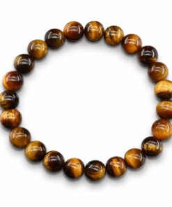 Kraftstein Armband – Natürliches Gelbes Tigerauge – Mut, Schutz & Selbstvertrauen